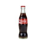 Coca Cola glass bottle from Burnaby Donair Mr Greek Donair near Burnaby BC